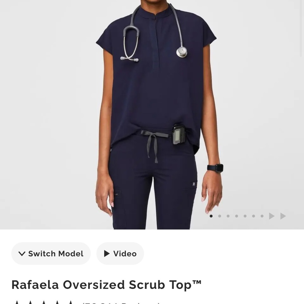 Figs Rafaela oversized top